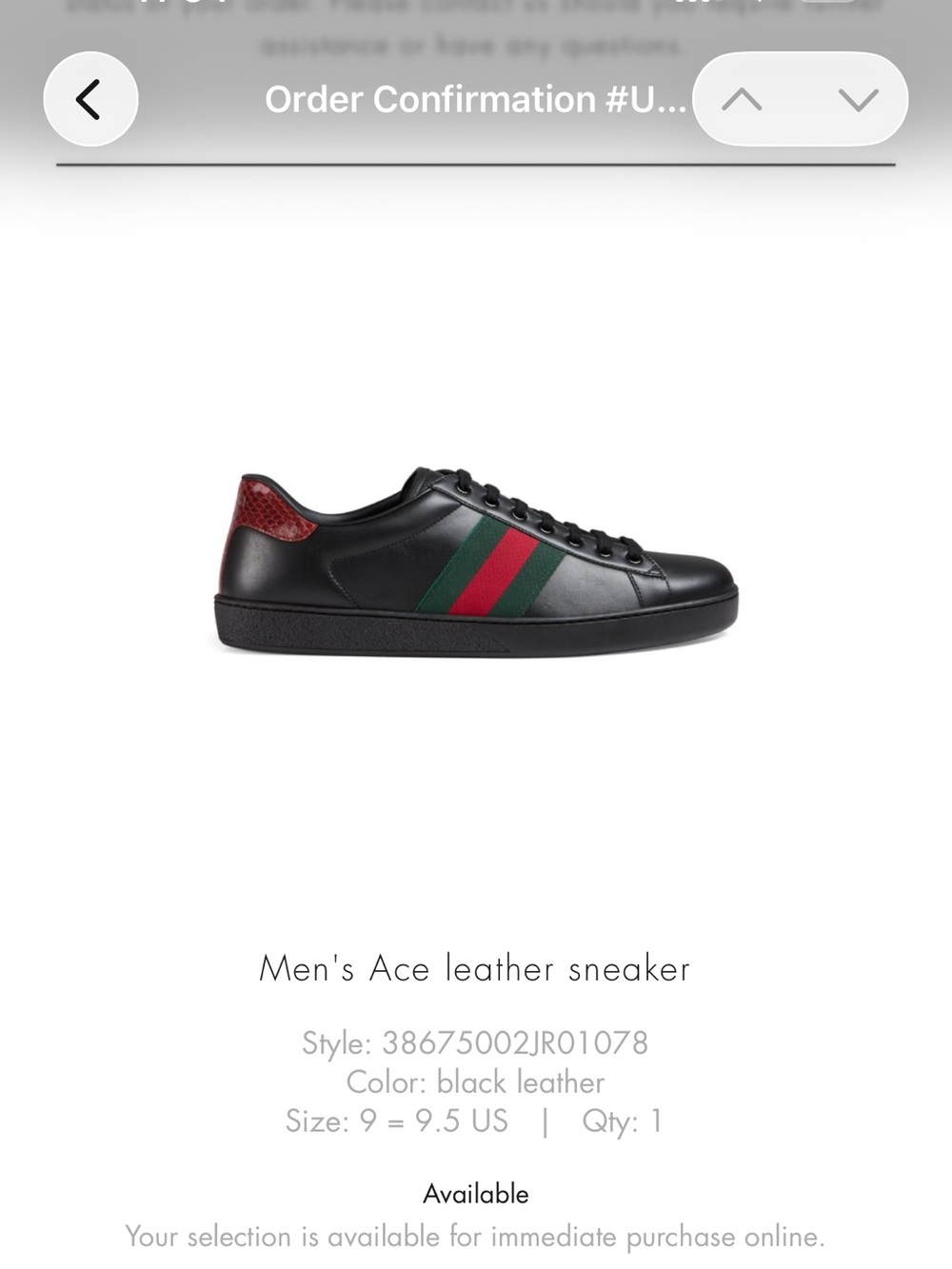 Gucci Ace Sneakers